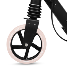 Koloběžka s ruční brzdou Spokey VACAY PRO, kolečka 145mm, růžová