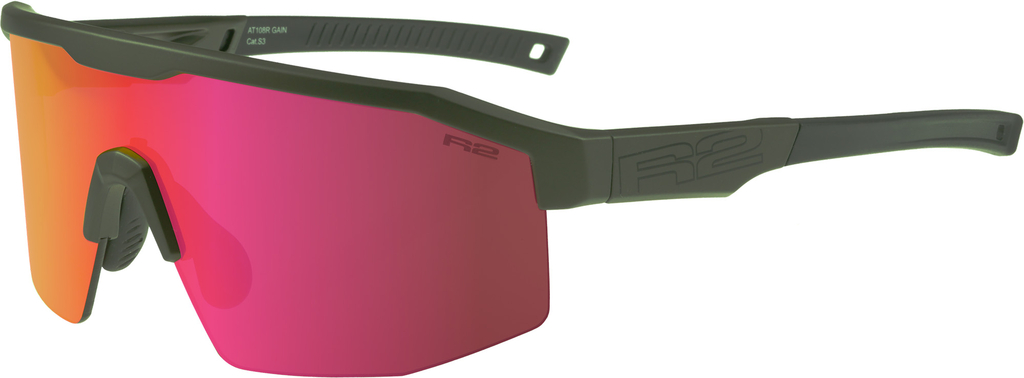 HD sportovní brýle R2 GAIN AT108R-green