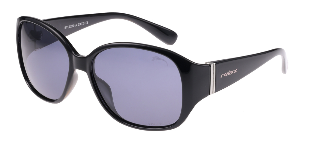 Polarizační sluneční brýle Relax Eliza R0365A-black