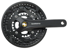 Kliky 3 Shimano Acera FC-T3010 175mm 48-36-26, černé, s krytem