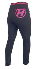 Kalhoty dlouhé unisex HAVEN NALISHA SLIMFIT černo_růžové_2