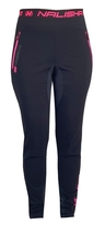 Kalhoty dlouhé unisex HAVEN NALISHA SLIMFIT černo/růžové