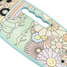 Pennyboard s rukojetí Spokey GROOVY, 56cm