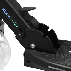 Svítící koloběžka Spokey GO GLOW, kolečka 120mm