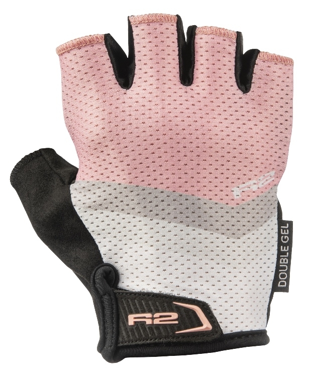 Cyklistické rukavice dámské R2 OMBRA ATR57D-pink