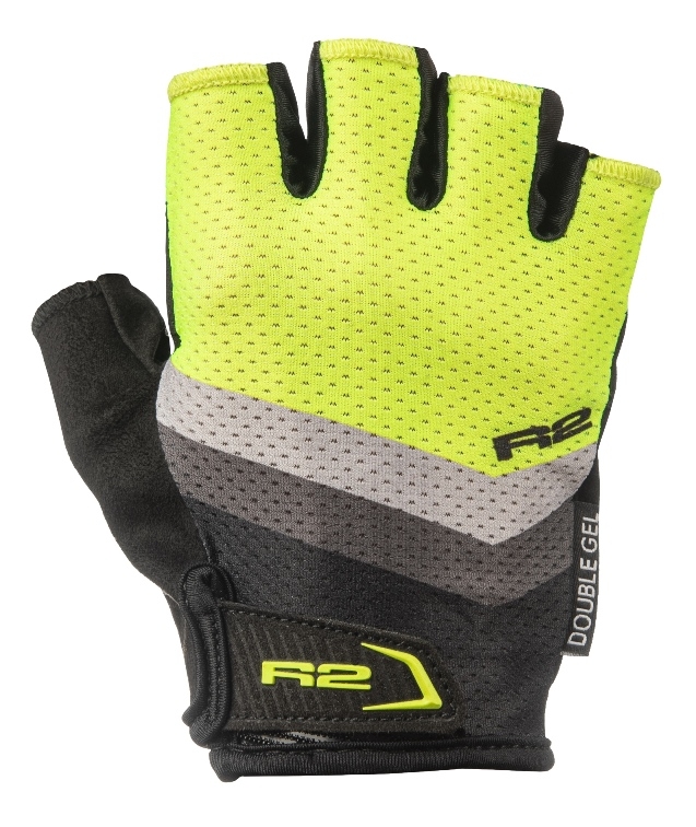 Cyklistické rukavice dámské R2 OMBRA ATR57E-fluo