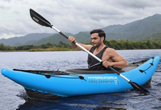 Kajakové sportovní pádlo Alu 230cm