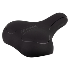 Sedlo Force COMFORT GEL dámské turistické, černé