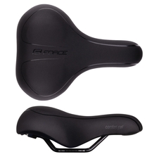 Sedlo Force COMFORT GEL dámské turistické, černé