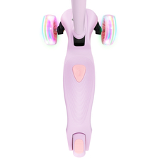 Skládací dětská tříkolka se svítícími kolečky Spokey HOPI, růžová