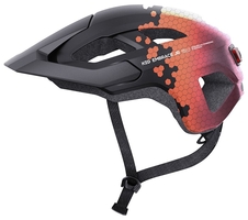 Přilba KED Embrace Jr. Black Maroon Red Matt