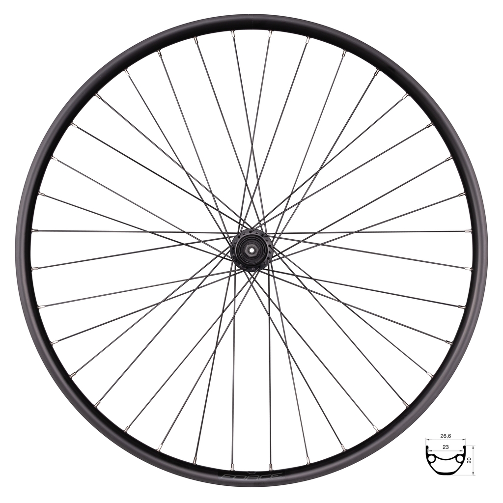 Zapletené kolo zadní FORCE XC DISC CL 622x23 F804327 36d