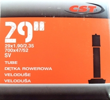 duše CST 29"x1.90/2.35 (47/52-622) AV/40mm - NEW