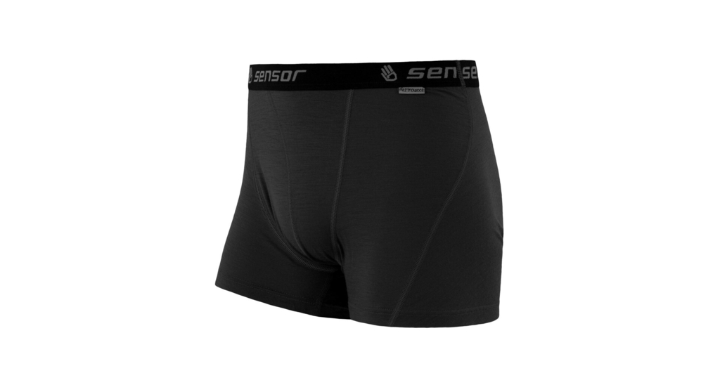 Pánské trenky SENSOR MERINO ACTIVE černá 