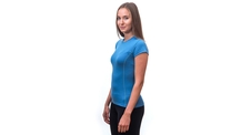 Dámské triko kr.rukáv SENSOR MERINO ACTIVE modrá 