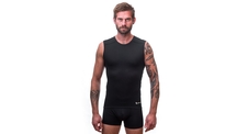 Pánské triko bez rukávů SENSOR COOLMAX AIR černá 