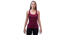 Dámský nátělník SENSOR MERINO ACTIVE lilla 