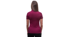 Polo dámské triko kr.rukávSENSOR MERINO ACTIVE lilla 