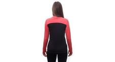 Dámská mikina SENSOR COOLMAX THERMO černá/korál 