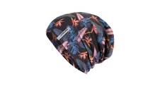 Čepice SENSOR MERINO IMPRESS černá/floral 