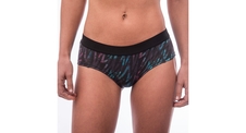 Dámské kalhotky SENSOR MERINO IMPRESS černá/stripes 