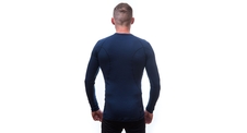 Pánské triko dl.rukáv SENSOR MERINO DF CAMP deep blue 