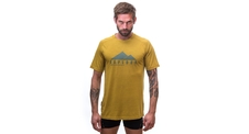 Pánské triko kr.rukáv SENSOR MERINO AIR EXPLORE mustard 