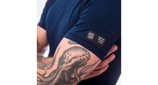 Pánské triko kr.rukáv SENSOR MERINO ACTIVE deep blue 