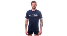 Pánské triko kr.rukáv SENSOR MERINO ACTIVE MOUNTAINS deep blue 