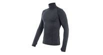 Pánské triko dl.rukáv roll neck SENSOR MERINO BOLD anthracite gray 