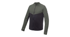 Pánská mikina celozip SENSOR COOLMAX THERMO černá/olive green 