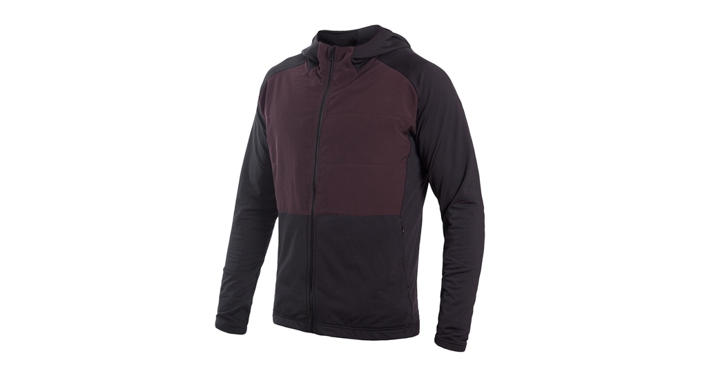 Pánská bunda SENSOR COOLMAX THERMO černá/port red 
