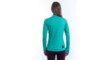 Dámská mikina celozip SENSOR COOLMAX THERMO sea green 