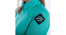Dámská mikina celozip SENSOR COOLMAX THERMO sea green 