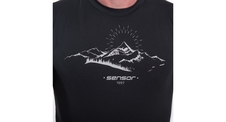 Pánské triko kr.rukáv SENSOR COOLMAX TECH MOUNTAINS 98 černá 