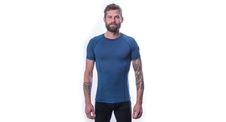 Pánské triko kr.rukáv SENSOR MERINO AIR tm.modrá 