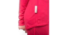 Dětské triko dl.rukáv + spodky SENSOR MERINO AIR SET magenta 