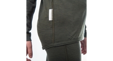 Dětské triko dl.rukáv + spodky SENSOR MERINO AIR SET olive green 