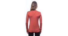 Dámské triko dl.rukáv SENSOR MERINO ACTIVE TRIGLAV terracotta 