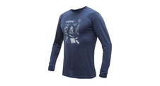 Pánské triko dl.rukáv SENSOR MERINO ACTIVE OUTSIDE deep blue 