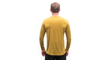Pánské triko dl.rukáv SENSOR MERINO AIR traveller mustard 