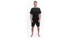Pánské triko kr.rukáv SENSOR MERINO ACTIVE NO LOGO raglan černá 