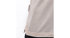 Pánské triko kr.rukáv SENSOR MERINO LITE mottled beige 