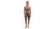 Dámský crop top SENSOR INFINITY ECO stone grey 