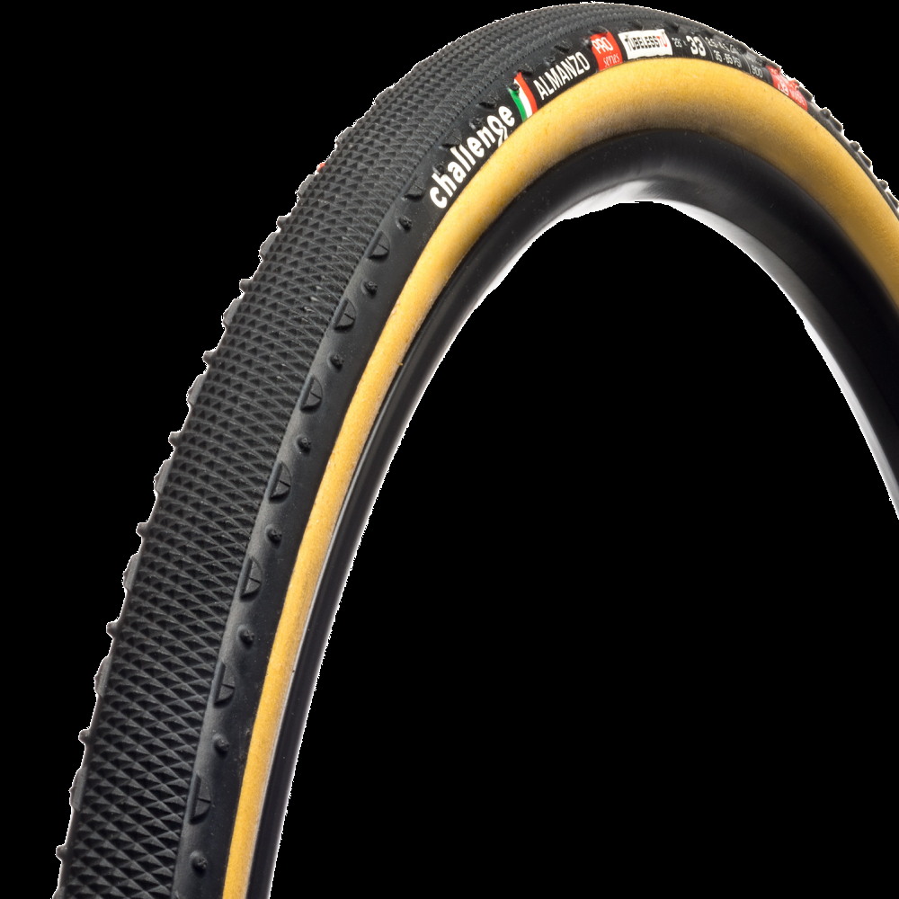 Plášť CHALLENGE ALMANZO Pro 700x33 černá/tan