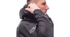 Bunda Fresh Trash MEN'S PARACHUTE JACKET TRUE BLACK 