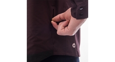 Bunda Fresh Trash MEN'S RIDER LONG SLEEVE SHIRT WINE RED/BLACK 