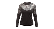 Triko dl. rukáv Fresh Trash WOMEN'S ESCAPE MERINO LONG SLEEVE TEE BLACK/ZEBRA 