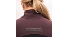 Bunda Fresh Trash WOMEN'S CROSS POINT HYBRID JACKET TRUE BLACK/PORT RED 