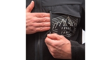 Bunda Fresh Trash MEN'S FLEECE JACKET BLACK 